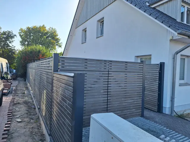 Tor- und Zaunanlage von WW Metallbau, Projektbeispiel 5