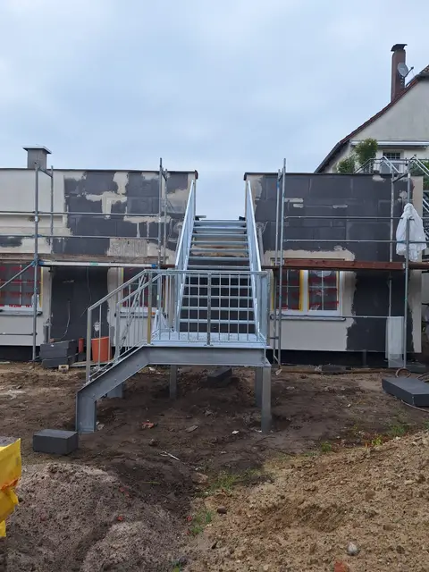 Außentreppe von WW Metallbau, Projektbeispiel 3