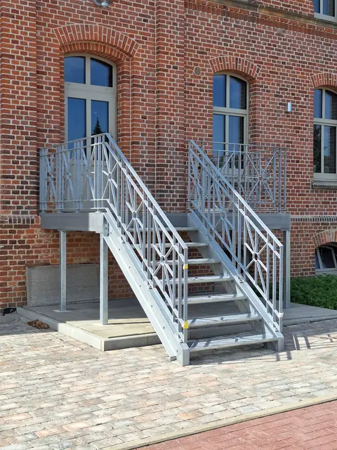 Außentreppe von WW Metallbau, Projektbeispiel 8